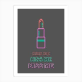 Kiss Me Art Print