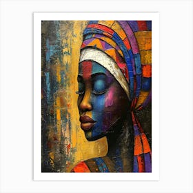 African Woman 8 Art Print