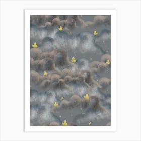 Ducks In The Sky Art Print