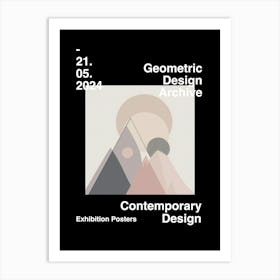 Geometric Design Archive Poster 59 Art Print