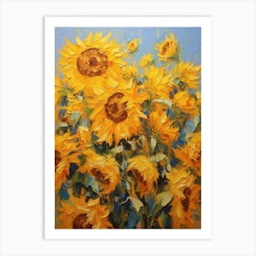 Sunflowers 37 Art Print