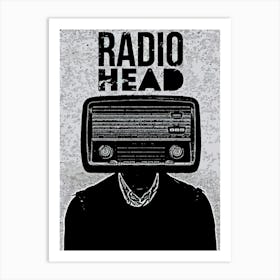 Radio Head 1 Art Print
