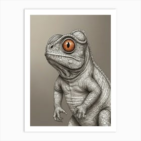 Lizard 10 Art Print