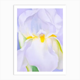 Georgia OKeeffe - White Iris. No.7 Art Print