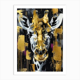 Giraffe 215 Art Print