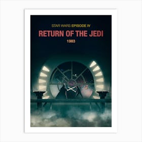 Starwars Episode Vi Return Of The Jedi Art Print