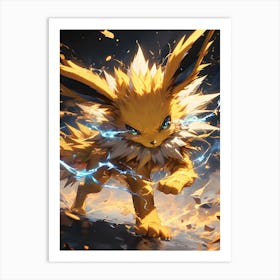 Jolteon Pokemon Anime Manga Japan Poster Art Print