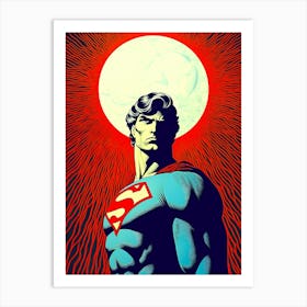 Superman Art Print