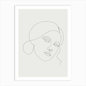 Portrait Of A Woman Art Print