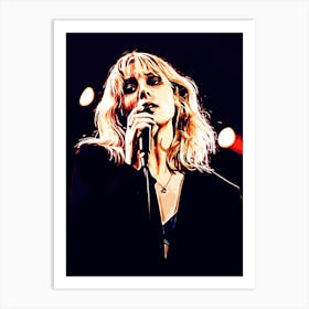 Ellie Rowsell 9 Art Print