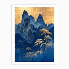 Chinese Mountains 92 Art Print