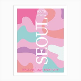 Seoul Art Print