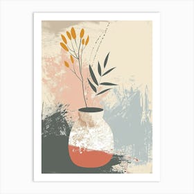 Timeless Curves Mid Century Style Art Print