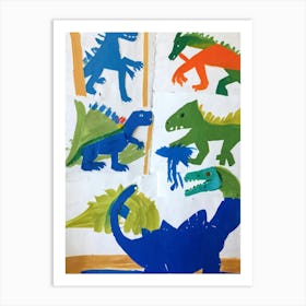 Dinosaurs Art Print