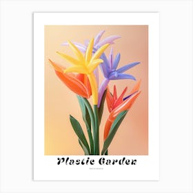 Dreamy Inflatable Flowers Poster Bird Of Paradise 2 Art Print