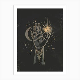 Tarot Card 3 Art Print