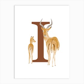I For Impala Art Print