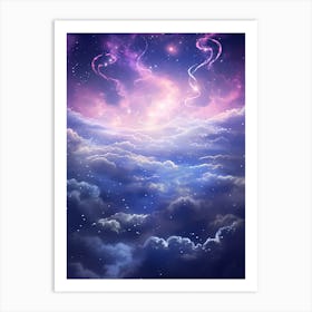 Sky And Clouds Art Print