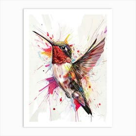 Hummingbird 10 Art Print