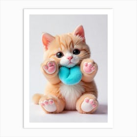 Cute Kitten 16 Art Print