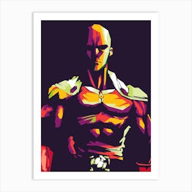 one punch man Art Print