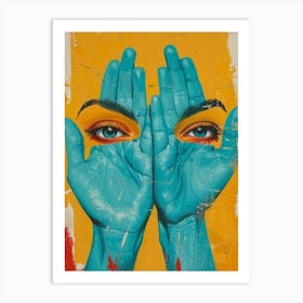 'Two Hands' 1 Art Print