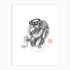 Kappa Yokai Art Print