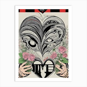 Love Heart 1 Art Print