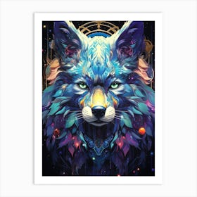 Wolf Art Art Print