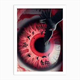 Eye Of The Crow Art Print