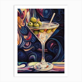 Modern Martini 2 Art Print