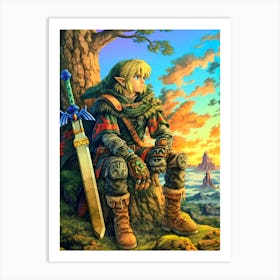 Breath Of The Wild 2 Art Print