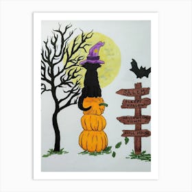 Happy Halloween Art Print