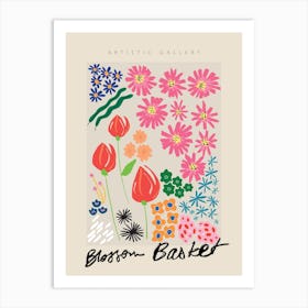 Matisse Blossom Basket Art Print
