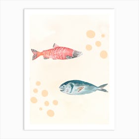 Fishes 1 Art Print