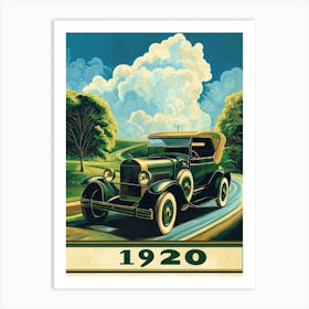 Aihrgdesign A Retro Industrial Poster Promoting Modern Automo 06ab41d5 8f8f 4f01 B033 604c446ffc68 1 Art Print