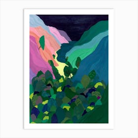 A Hidden Beach Art Print