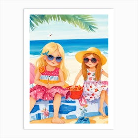 Children's summer 1 Art Print