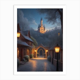 Cinderella'S Castle Art Print