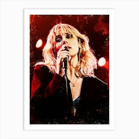 Ellie Rowsell 7 Art Print