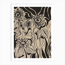 Sunflowers 1 Art Print