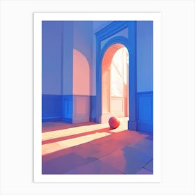 Room With A Ball Art Print