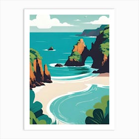 Cliffs Of Cornwall Art Print