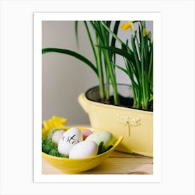 Easter Eggs 478 Art Print