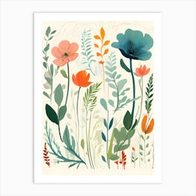 Floral Bouquet 1 Art Print