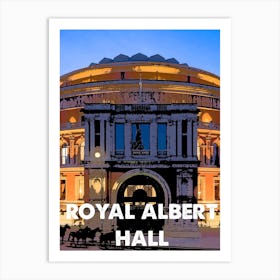 Royal Albert Hall, London, Theatre, Landmark, Wall Print, Wall Art, Poster, Print, Art Print