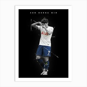 Son Heung Min 1 Art Print