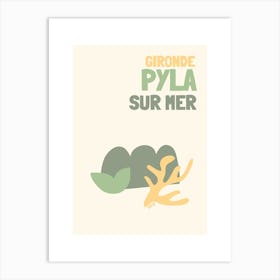 PYLA SUR MER 2 Art Print