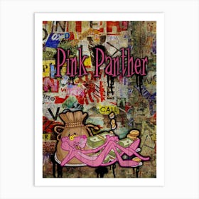 Pink Panther Art Print