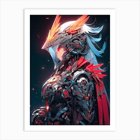 Shinobi Anime Phoenix Art Print